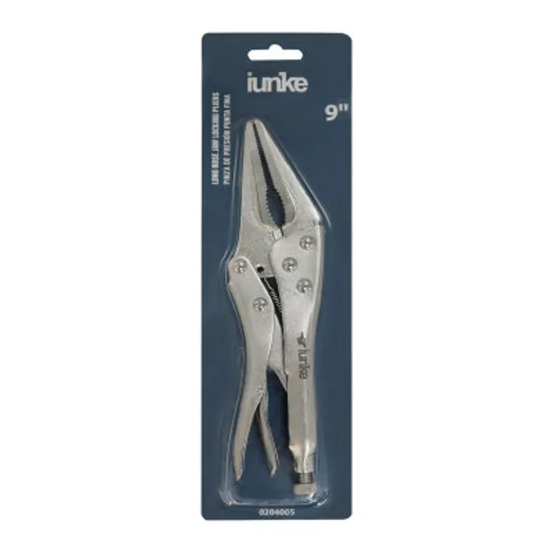 Pinza de presión punta fina 9''