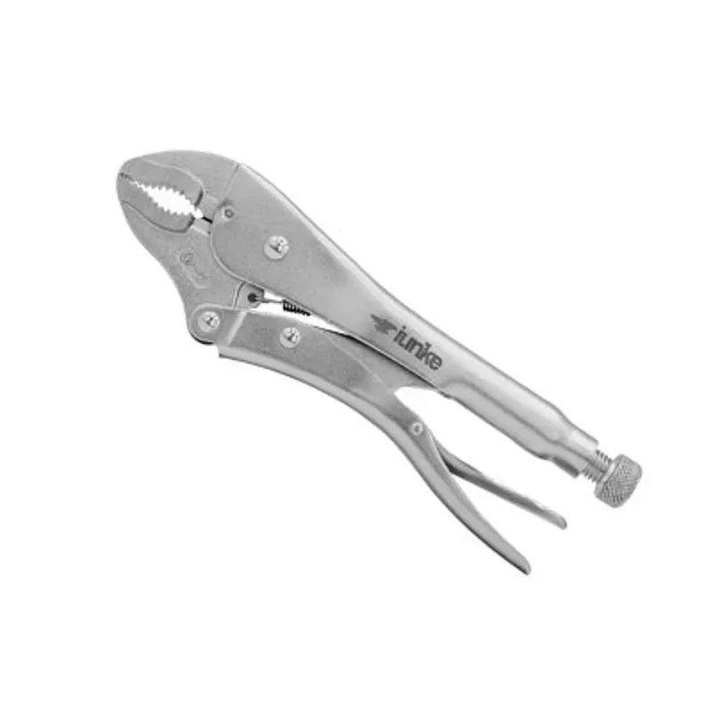 Pinza de presión punta ovalada 10''