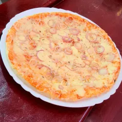 Pizza de Cebolla