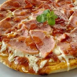 Pizza de Jamón Bravo