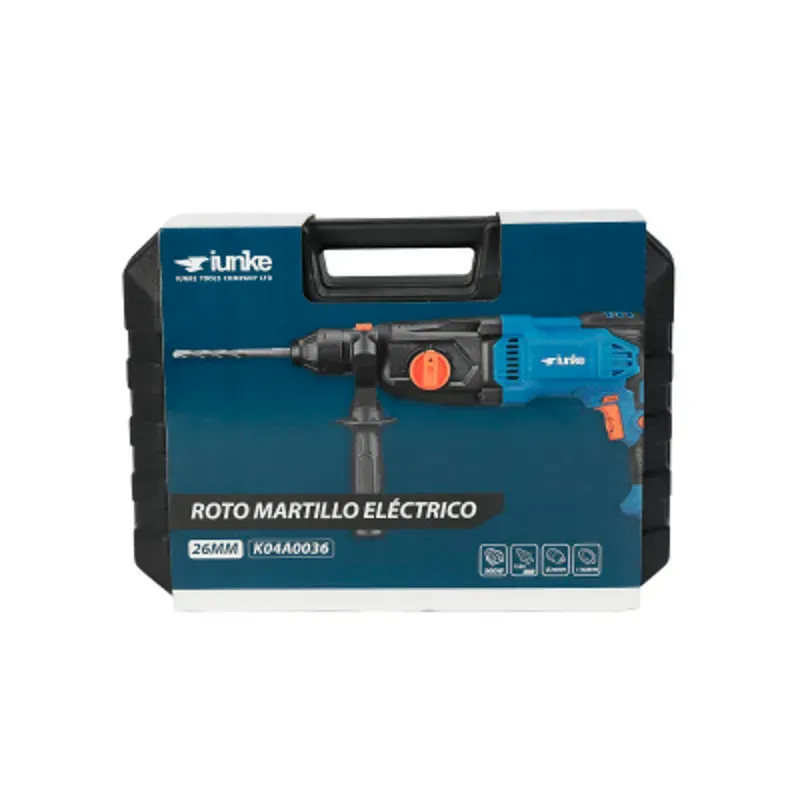 Rotomartillo 26mm 800w 110v, 50/60Hz, impacto 3.0J