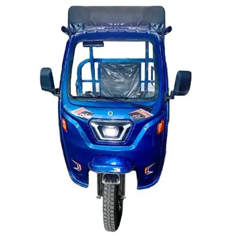 Triciclo eléctrico para carga y pasajeros C-600 - Batería LiFePO4-60V 90Ah