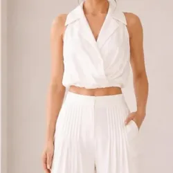 Conjunto blanco de verano