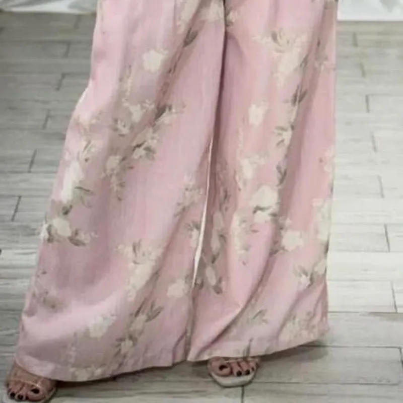 Conjunto Floral Rosa