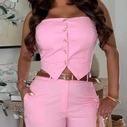 Conjunto top and capri