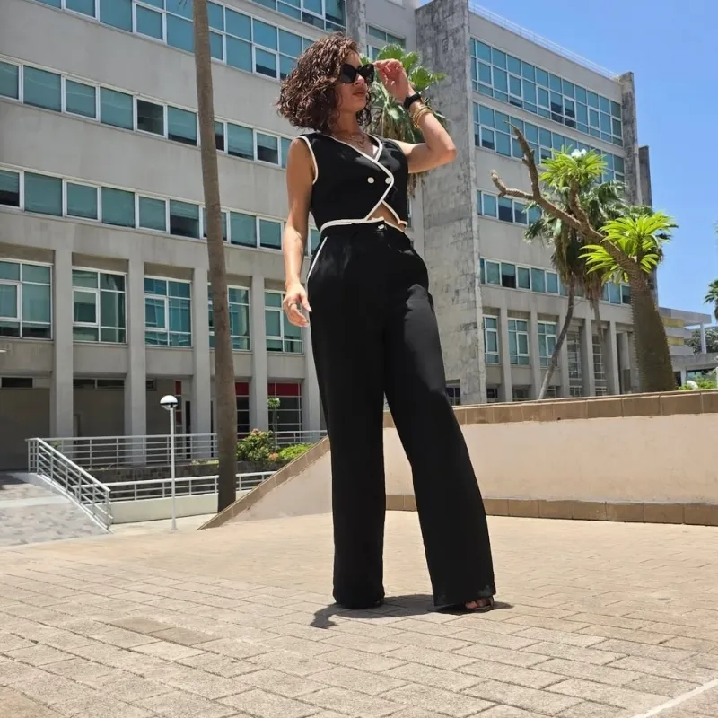 conjunto trazo negro