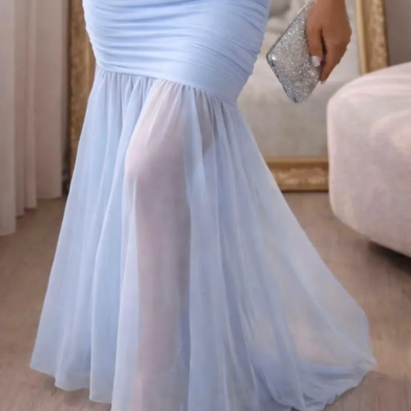 Vestido celeste