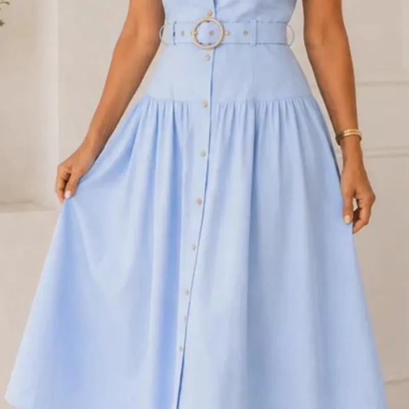 Vestido celeste