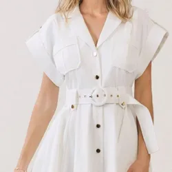 Vestido Chic Blanco