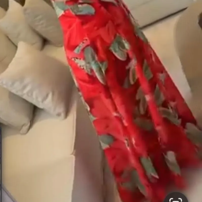 vestido paraíso rojo