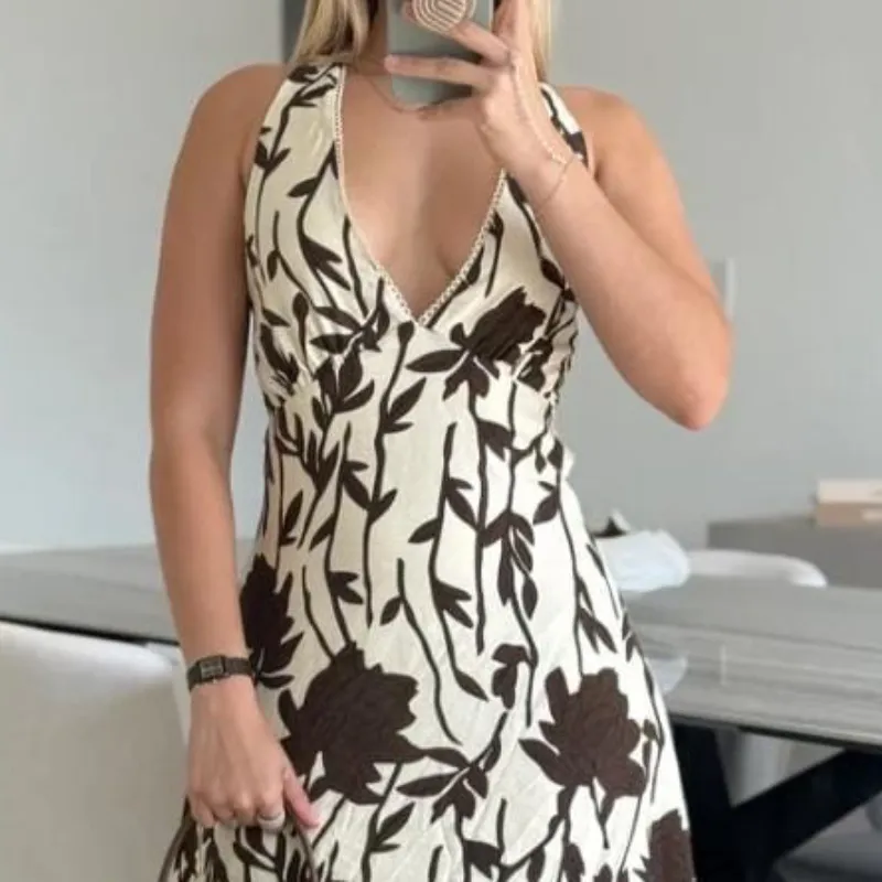 Vestido verano hilo100%