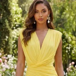 Vestido yellow