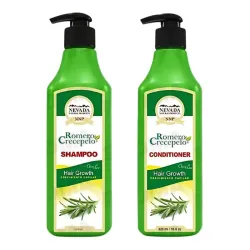 PACK SHAMPOO + ACONDICIONADOR ROMERO CRECEPELO 320ML NEVADA