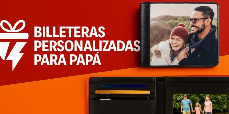 Billeteras personalizadas para papá 