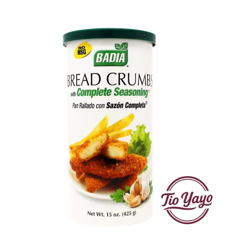 Badia Pan Rallado con Sazón Completa 15oz