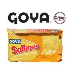 Goya Saltine Queso y Mantequilla 220g