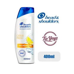 Head & Shoulders Shampoo Anticaspa Citrus Fresh 400ml