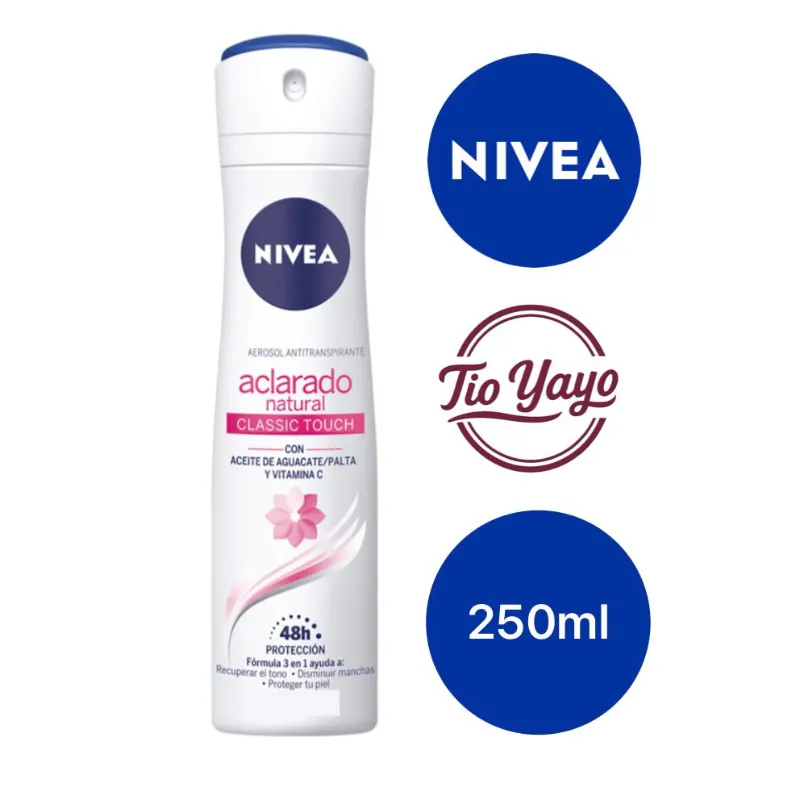 Nivea Classic Touch Aceite de Aguacate y Vitamina C 250ml