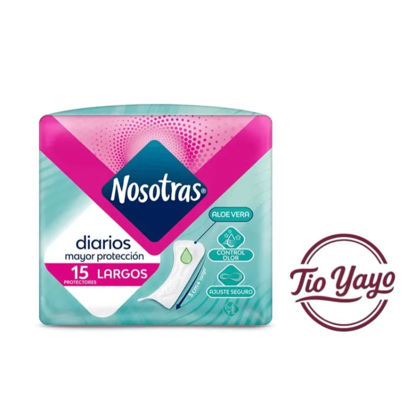 Nosotras Protectores Diarios Largas