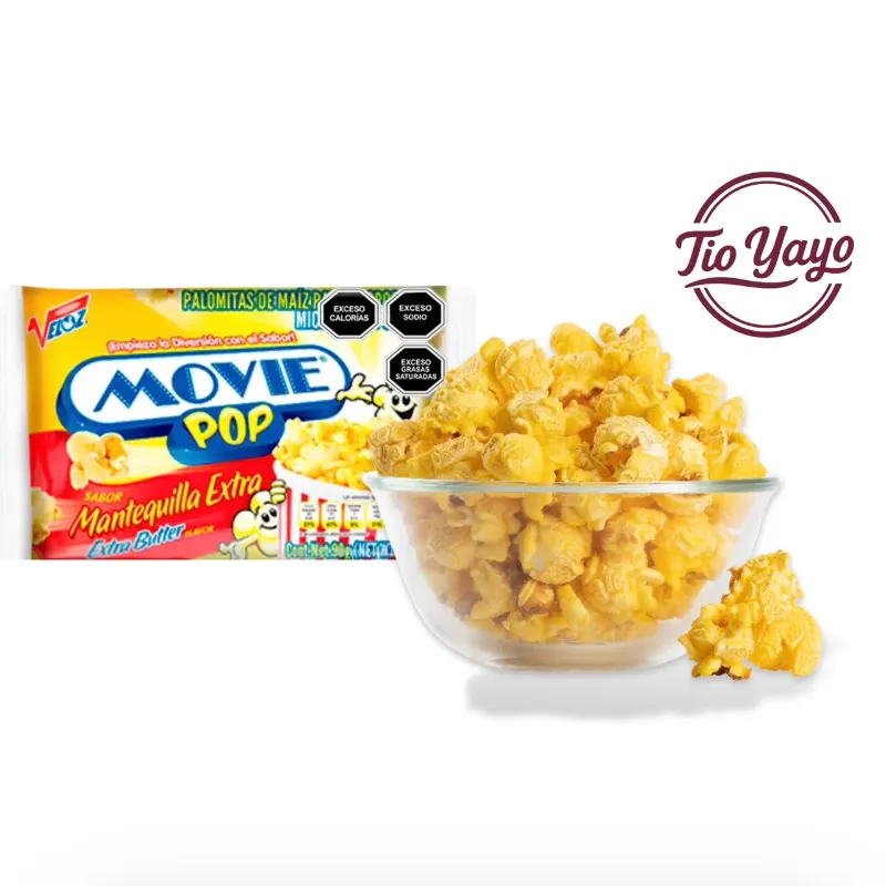 Palomitas de Maíz para microondas Extra Mantequilla