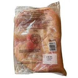 Pechuga de pollo, sin piel, sin hueso, sin filetillo