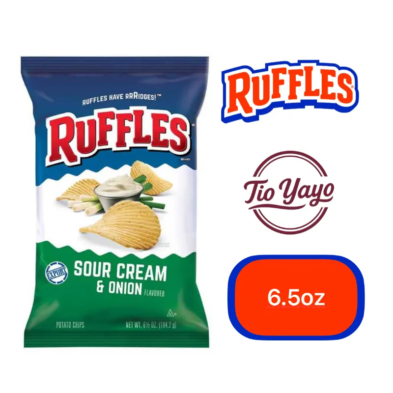 Ruffles Cebolla 6.5oz