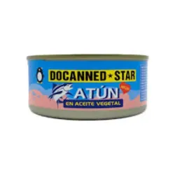 CONTENEDOR ATÚN MIGAS ACEITE VEGETAL 140 G