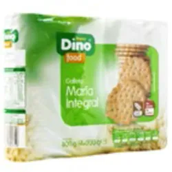 HIPERDINO GALLETA MARIA INTEGRAL 4 RULOS X200 gr CAJA 800 gr