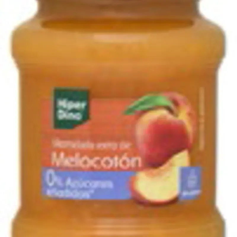 HIPERDINO MERMELADA EXTRA MELOCOTÓN DIET FRASCO 350 gr