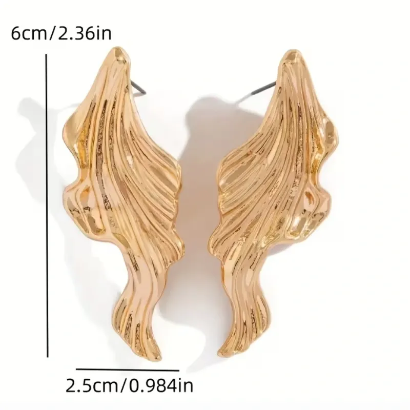 Aretes Grandes Acero inoxidable