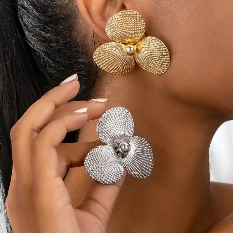 Aretes Grandes Acero inoxidable