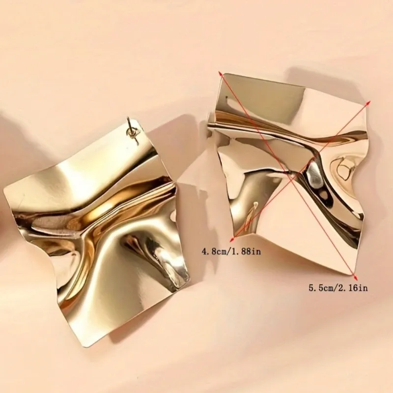 Aretes Grandes Acero inoxidable