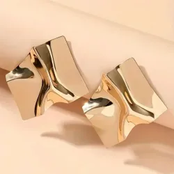 Aretes Grandes Acero inoxidable