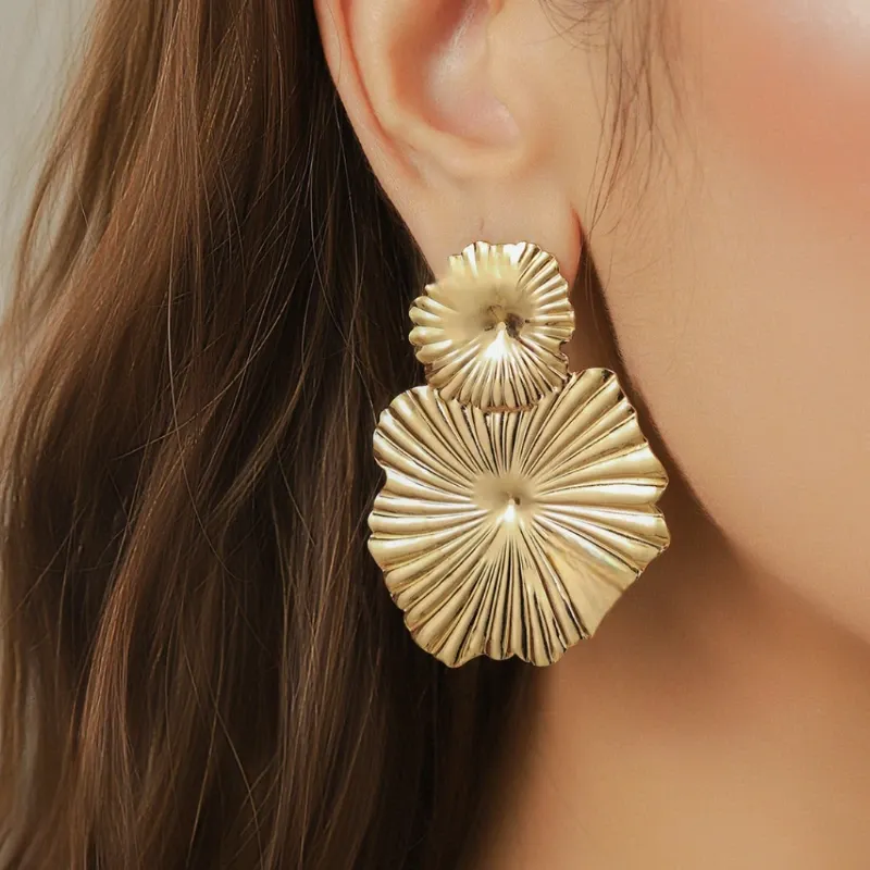 Aretes Grandes Acero inoxidable