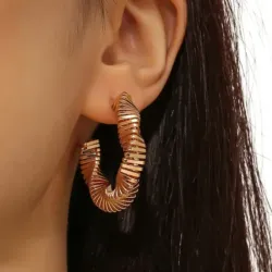 Aretes Grandes Acero inoxidable
