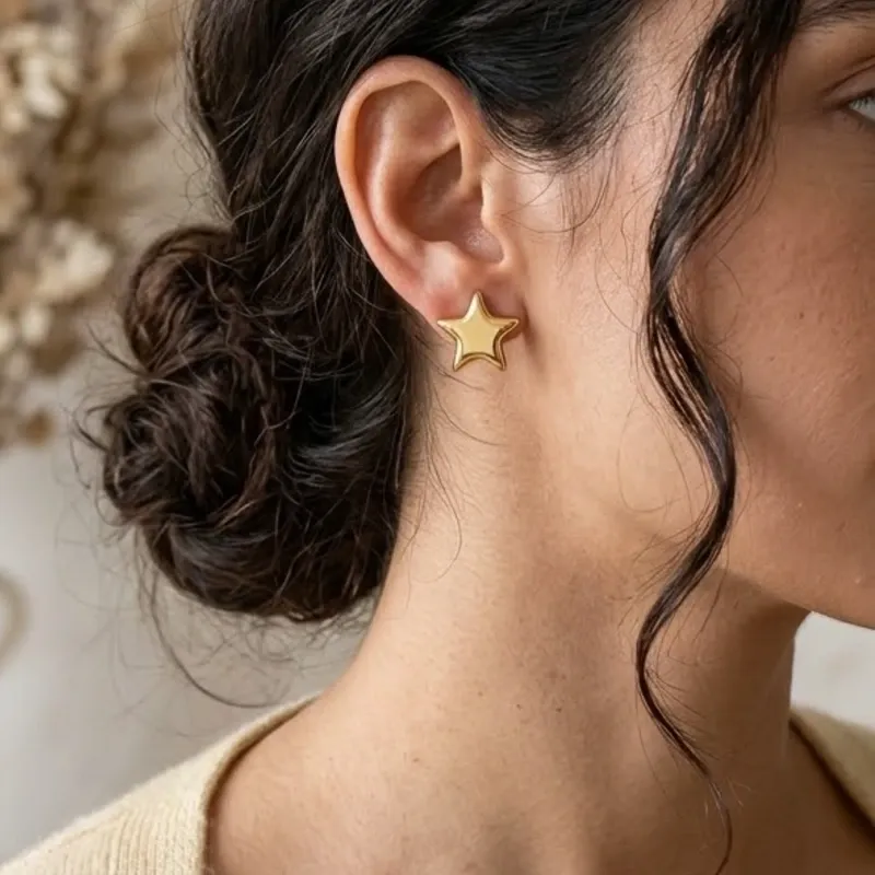 Aretes medianos Acero inoxidable