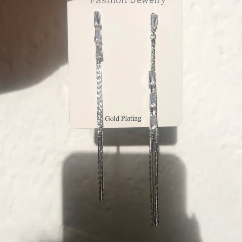 Aretes Plateados