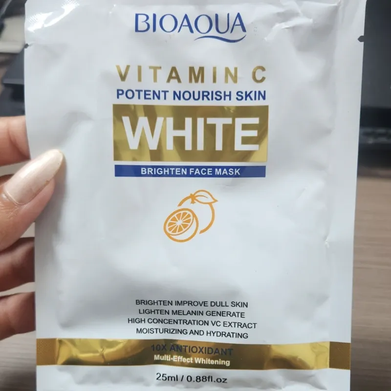 Mascarilla de Vitamina C Aclarante