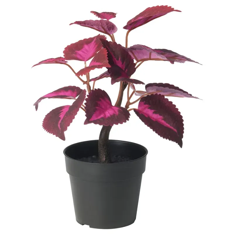 Maceta artificial tipo pilea