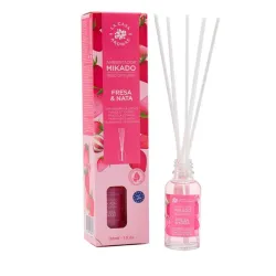 Ambientador mikado de fresa y nata