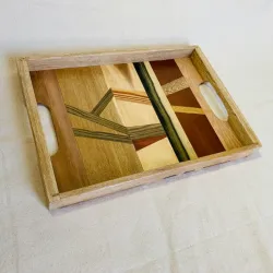 Bandeja desayunadora de madera