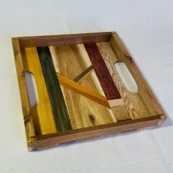 Bandeja desayunadora de madera