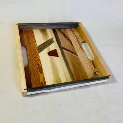 Bandeja desayunadora de madera