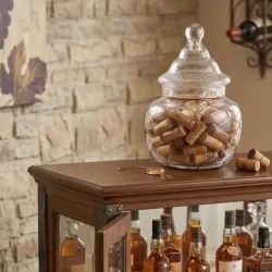 Bombonera de cristal