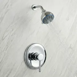 Conjunto de regadera empotrado