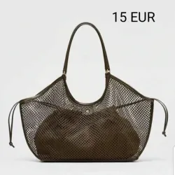 Doble bolso con malla