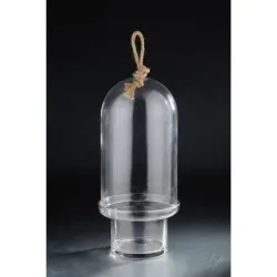 Domo de cristal con base 