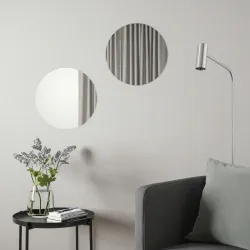 Espejo con fijación a la pared 