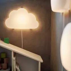 Lámpara decorativa de nube
