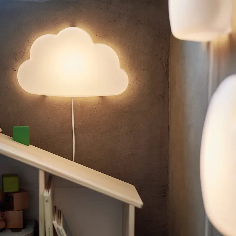 Lámpara decorativa de nube